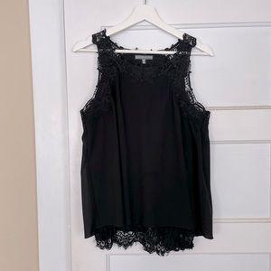 Brixon Ivy Sleeveless Black Lace Top
